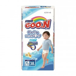 Подгузники-трусики для мальчиков 38 шт. Goon биг 12-20 кг р. xl
