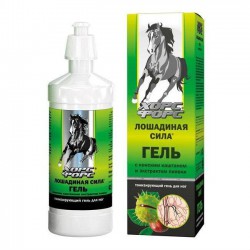 Гель для ног Лошадиная сила тонизирующий с каштаном и пиявкой 500 мл