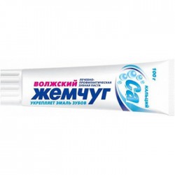 Зубная паста Волжский жемчуг кальций 100 г