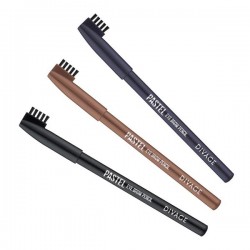 Карандаш для бровей Divage Пастель черный