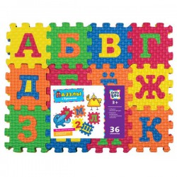 Игрушка Kribly Boo пазлы с буквами 36 элементов