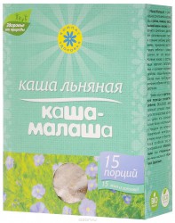 Каша 400 г Компас здоровья льняная Малаша