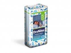 Подгузники-трусики для мальчиков 10 шт. Huggies драй найтс 4-7 лет 17-30 кг