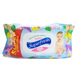 Салфетки влажные, Superfresh (Суперфреш) №120 для детей и мам