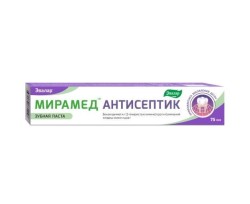 Зубная паста Мирамед Эвалар антисептик 1 шт. 75 мл