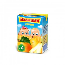 Сок Фрутоняня Малышам груша с мякотью нектар с 4 мес 125 мл