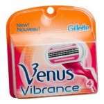 Кассеты для станков для бритья для женщин, Gillette (Жиллет) 4 шт винус вибранс