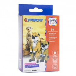Игрушка Kribly Boo Сурикат конструктор 129 деталей