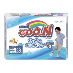 Подгузники-трусики для мальчиков 28 шт. Goon 13-25 кг р. xxl