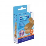 Лейкопластырь бактерицидный, Master Uni (Мастер Юни) 20 шт классический на тканевой основе