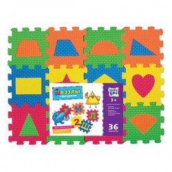 Игрушка Kribly Boo пазлы с фигурами 36 элементов