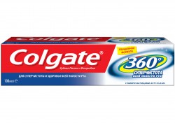 Зубная паста Colgate 360 суперчистота 100 мл