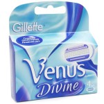 Кассеты для станков для бритья для женщин, Gillette (Жиллет) 4 шт винус дивайн