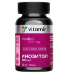 Инозитол 500 мг, Vitamir (Витамир) таблетки 900 мг 120 шт
