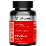 Таурин 1000, Vitamir (Витамир) таблетки 60 шт