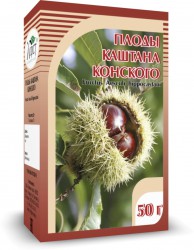 Каштан конский плоды сырье 50 г