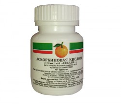 Аскорбиновая кислота с глюкозой 40 шт. табл. 100 мг