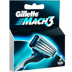 Кассеты для станков для бритья Gillette мак 3 2 шт.