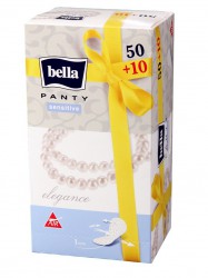 Прокладки женские ежедневные Bella пэнти сенситив элеганс 60 шт.