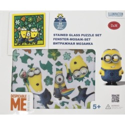 Игрушка D&M Витражная мозаика Миньоны вечеринка